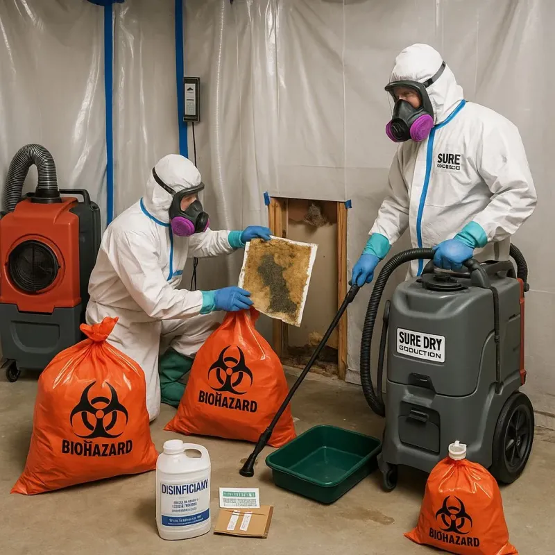 Contaminated Water Handling Protocols process in Concordia, KS